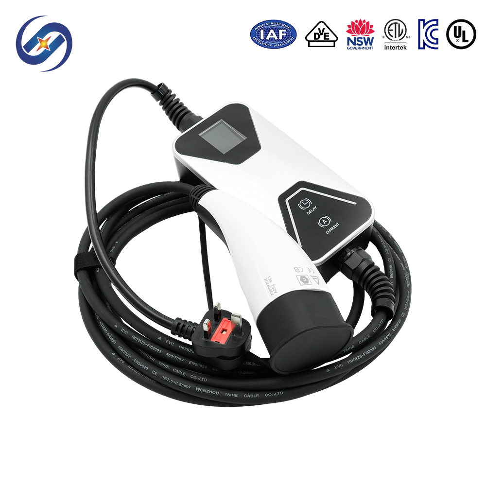 Зарядное устройство для электромобилей UK Standard Plug Type 2